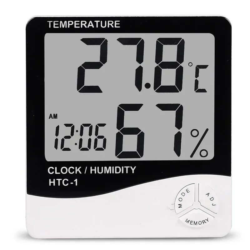 

Digital Thermometer Hygrometer Indoor Weather Station For Home Mini Room Thermometer Temperature Humidity Monitor