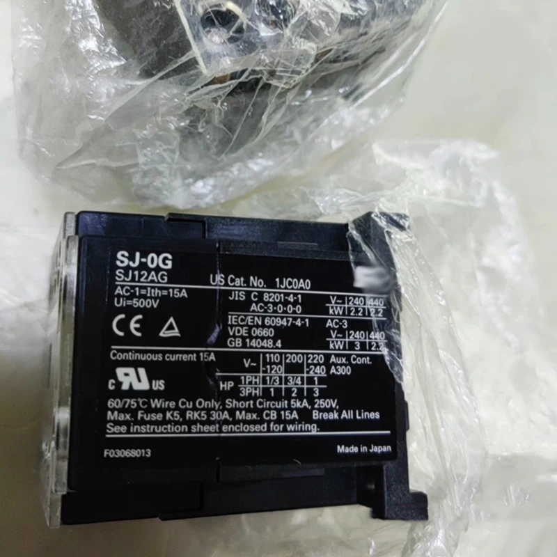 SJ-0G SJ-OG SJ12AG DC24V Contactor Relay  With 13 NO Auxiliary Contact