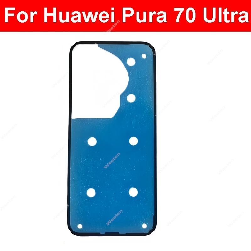 لهواوي بورا 70 برو بلس الترا عودة غطاء البطارية لاصق ملصق غراء لاصق ملصق استبدال أجزاء #3
