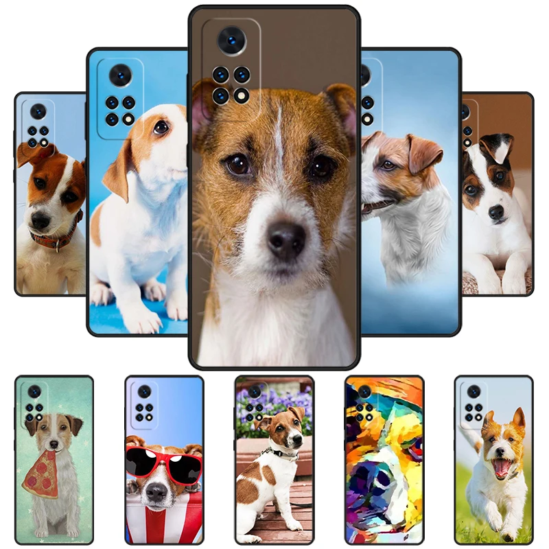 Jack Russell Terrier Phone Case For Redmi Note 11 EPro 11S 10T 9S Promax 8 Pro Xiaomi Mi 11 12X 12S Ultra Cover