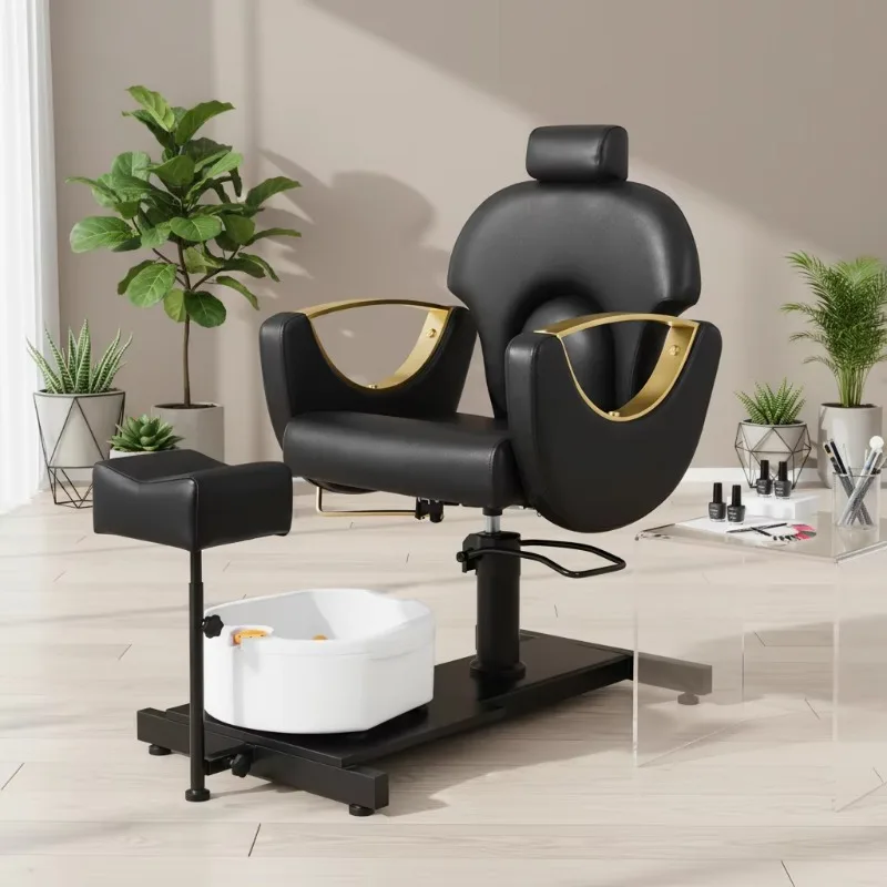 Wholesale Black Pedicure Chair Beauty Salon Specific Foot Therapy Foot Washing Chair pink Exquisite Pedicure Chair