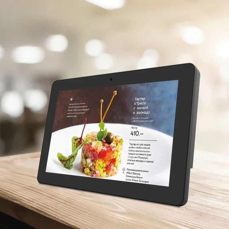 2022 Wall Mounting 10.1 Inch RK3566 Capacitive Touch IPS Screen Ethernet POE Android 11 Tablet PC