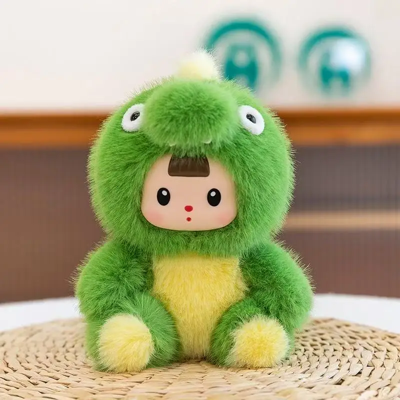 

17cm simulation new table companion animal ornament series stuffed plush toy cartoon anime cute gift for girlfriend fun doll