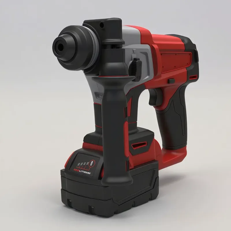 Heavy Duty Brushless Cordless Electric Hammer Professional Industrial Drilling Tool for Concrete Masonry Work High Power