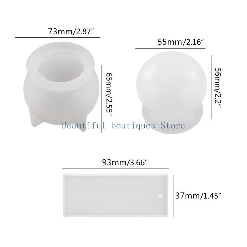 U4LF Wind Resin Epoxy Silikonform DIY Windbell Epoxy Harzformen Set Set