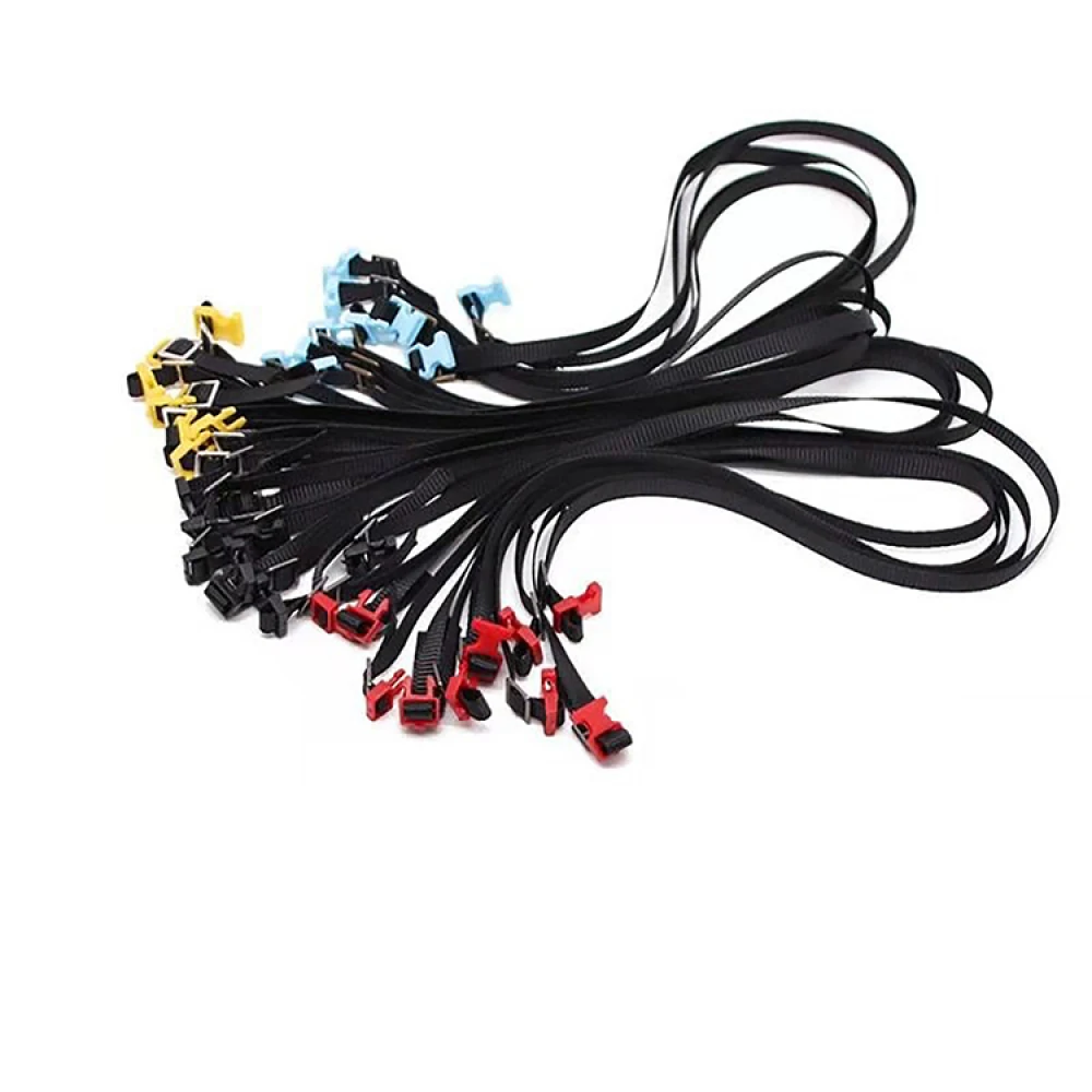 

For SCX10 / TRX4 Luggage Color Rope Roof Rack Simulation Tie Down Straps RC Car Accessories