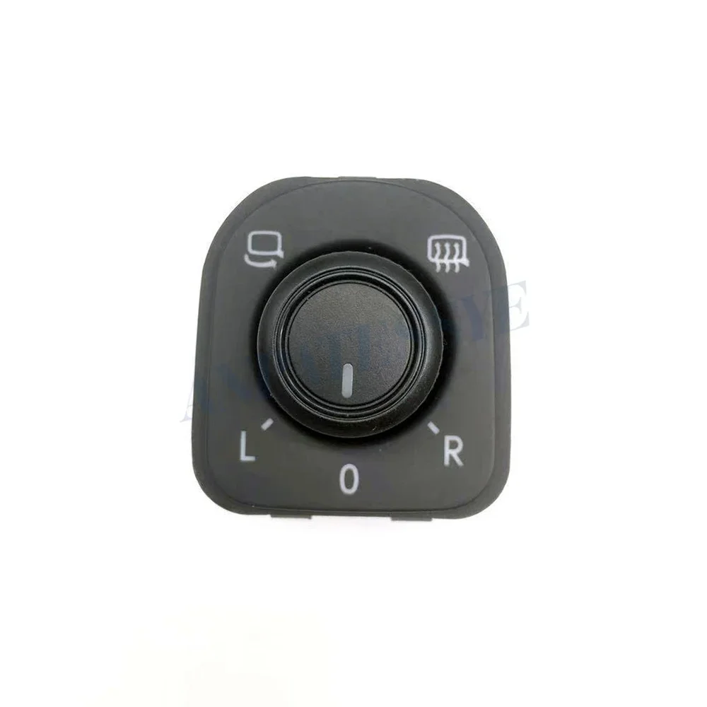 1K0 959 565M Mirror Adjust Switch Knob Fold With Heating For Golf Jetta Passat Tiguan CC 1K0959565M