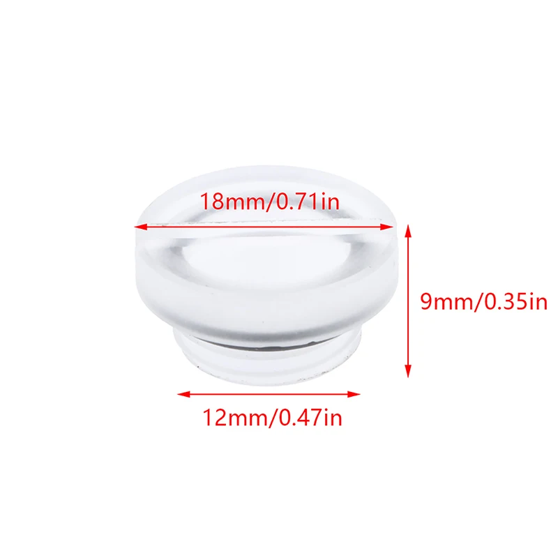 2Pcs Frosted G1/4 Water Plug Matte Acrylic Water Stop Lock Seal Button Hand Twisting Water Cooling Fitting Mod Torque