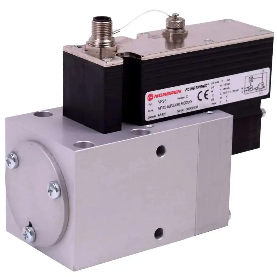 

New Original Proportional Pressure Control Valves Seat Valve with Driven Pressure Control Norgren VP2316BE461MB200, G1/4-G3/4