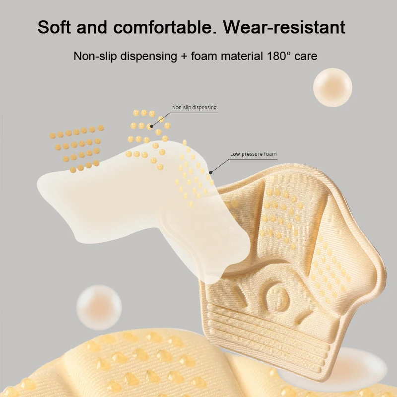 Sneakers Heel Sticker Shoe Protector Heel Liners Cushion Inserts for Women Sports Heel Pad Can Be Cut Adjusted Half Size Pads