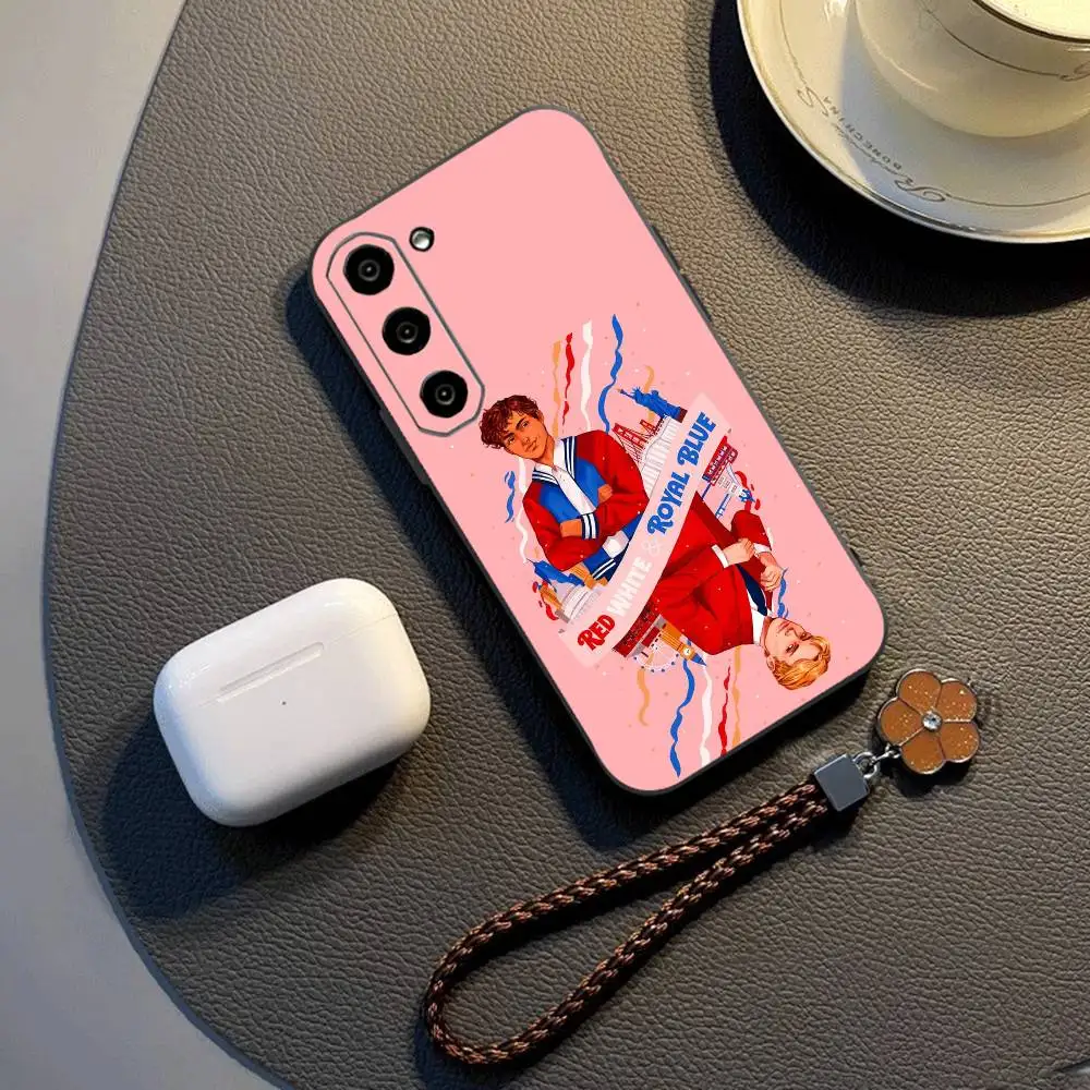 

R-Red W-White and royal blue Phone Case For Samsung Galaxy A73,A72,A71,A70,A53,A52,A51,Others Soft Black Cover