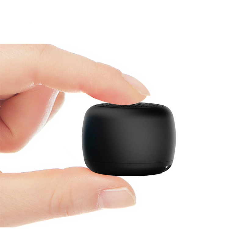 2022 미니 블루투스 스피커, 트루 무선 핸즈프리 자동차 자전거 스피커, 휴대폰 PC용 끈 포함, 귀여운 오디오 플레이어