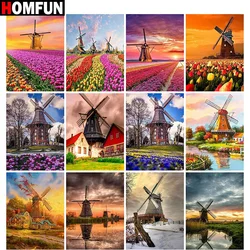 HOMFUN Full Square/Round Drill 5D DIY Diamond Painting