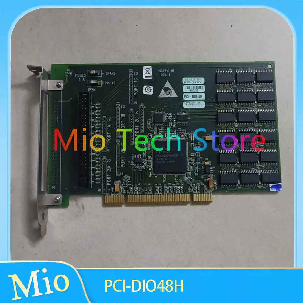 

PCI-DIO48 series -48 channel digital I/O board PCI-DIO48H