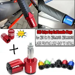 For Honda CBR 600 F2 F3 F4 F4i CB599 CBR600RR CBR1000RR Motorcycle grips ends Handle Bar Cap End Plugs Handlebar Grips