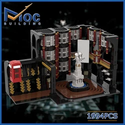 1994P Street Scene Building Model Modular Ministry of Magic Building Block Assembly Bricks Toys Gifts MOC-75770