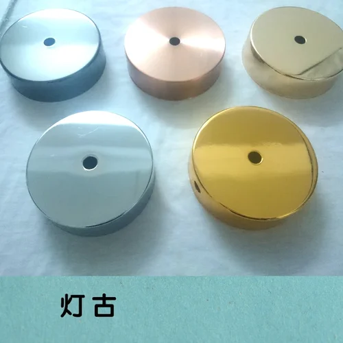 다리미 천장 로즈 샹들리에 펜던트 조명용 천장 캐노피 원형 램프 베이스, 금속 천장 플레이트, 100mm, 120mm, 150mm, 200mm, 80mm 