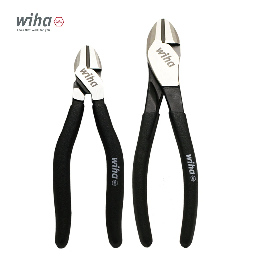 WIHA Black Forest Diagonal Pliers Cr-v Wire Cutter Labor-Saving Cable Cutting Oblique Plier 45322 45843