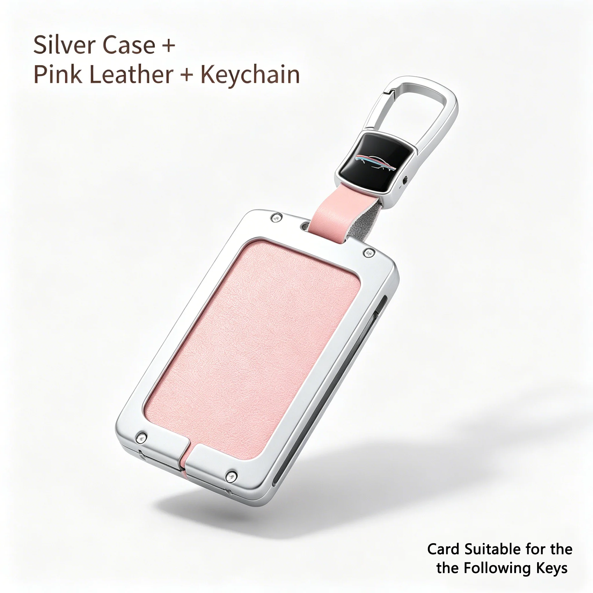 

Zinc Alloy Leather Key Card Holder for BMW 2022+ X5 X7 5 Series NFC Smart Key Protector Case with Wrist Strap