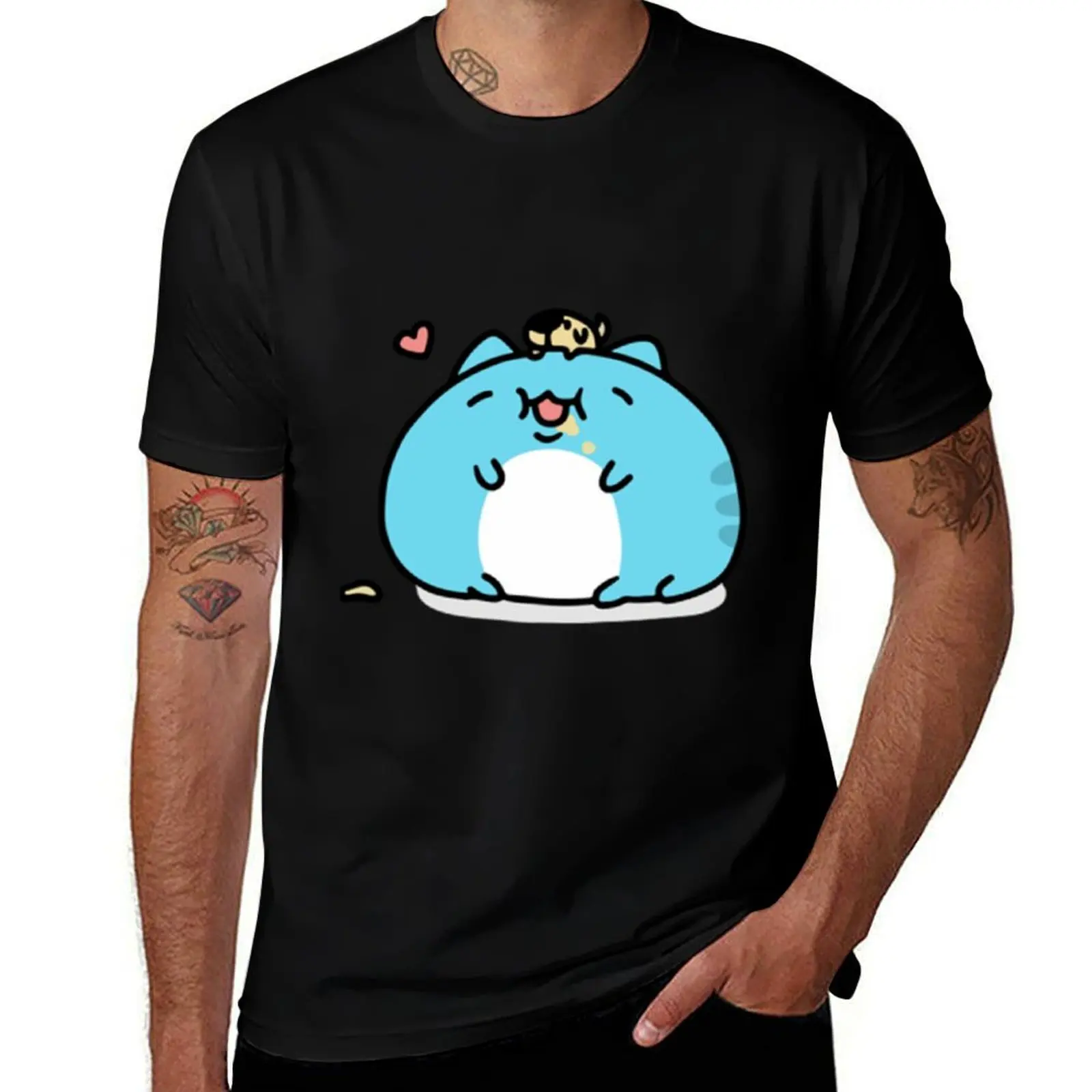 

Capoo cotton shirt T-Shirt man funny t funny t Bugcat cotton t and shirts graphic for dog funny man shirts T-Shirt