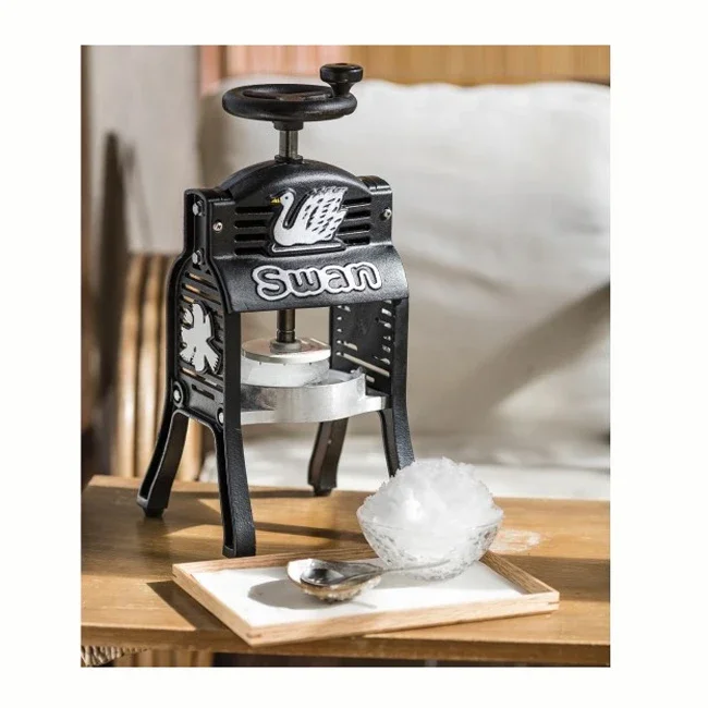 

Nice technology retro and modern design mini manual ice shaving machine