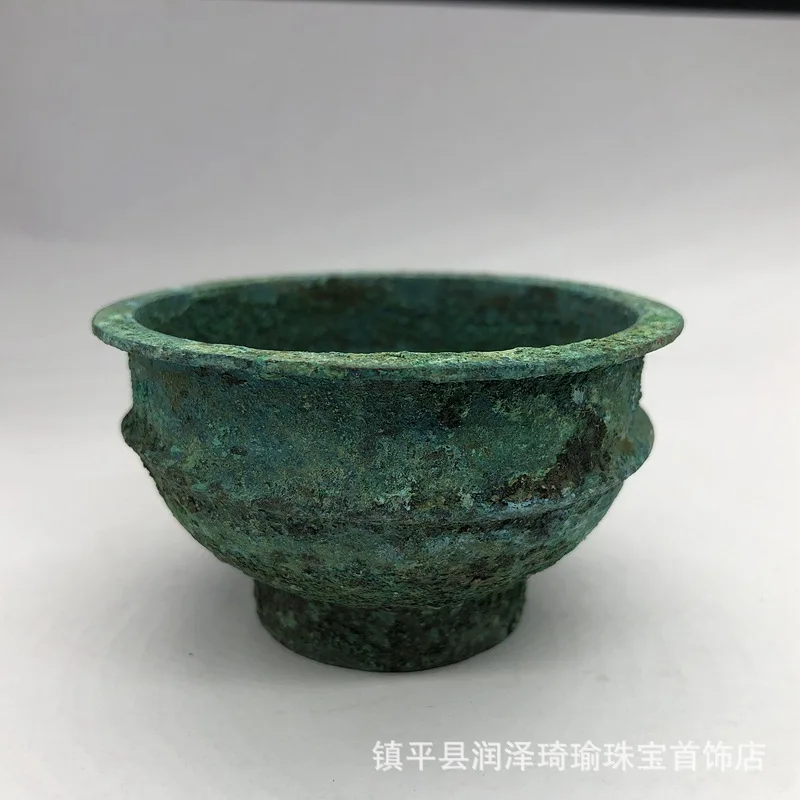 

Unearthed Antique Antique Antique Miscellaneous Collection Vintage Bronze Vintage Han Dynasty Bowl Ware Ornaments Old Objects