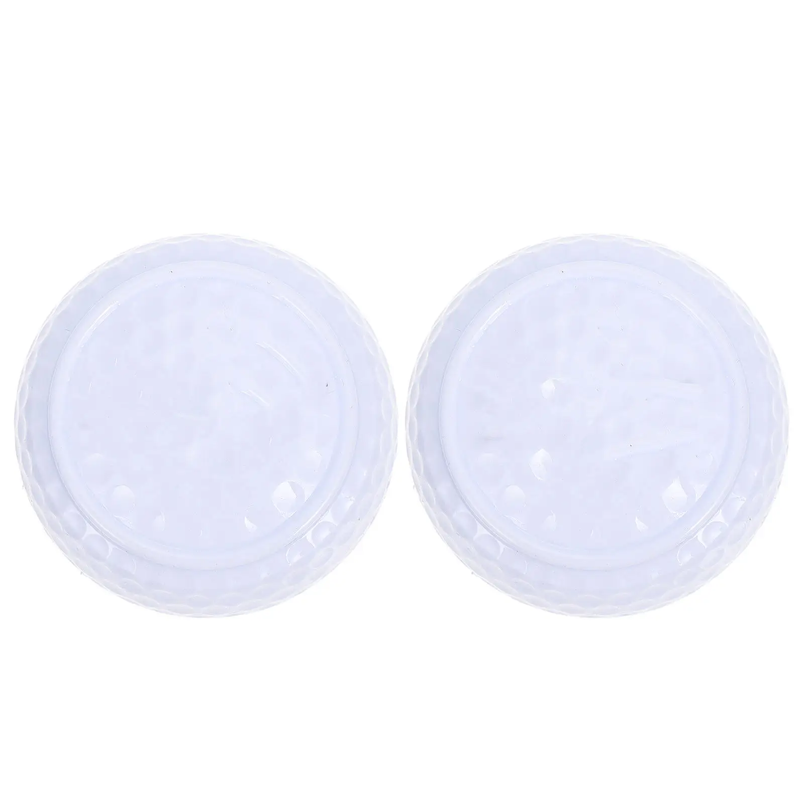 

2 шт. мячи для тренировки игры в гольф, плоский дизайн, яркие цвета, хорошо видимые при слабом освещении, для тренировок в помещении и на открытом воздухе