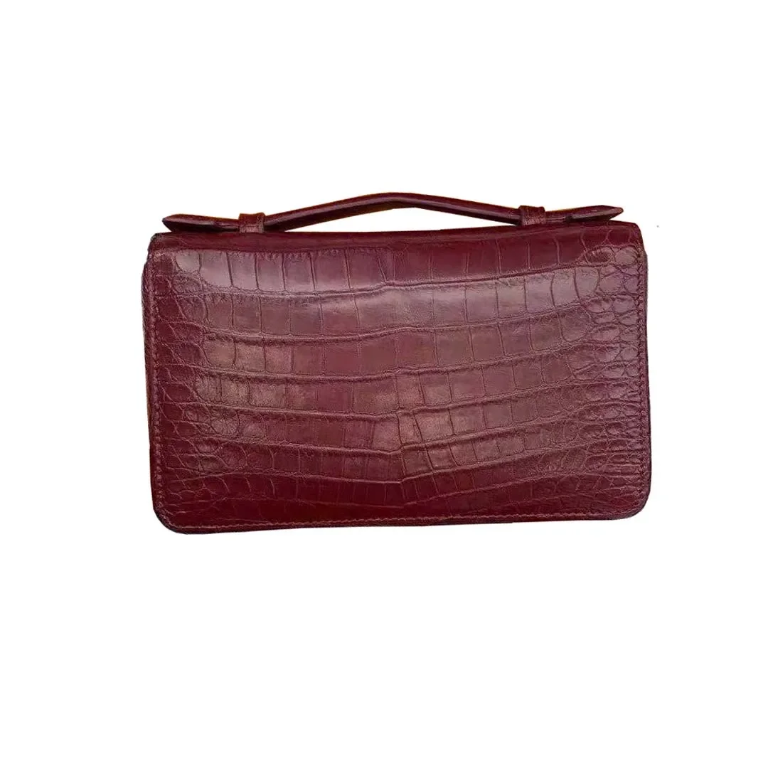 

Fanzunxing женский клатч из крокодиловой кожи кошелек ручная сумка женский клатч