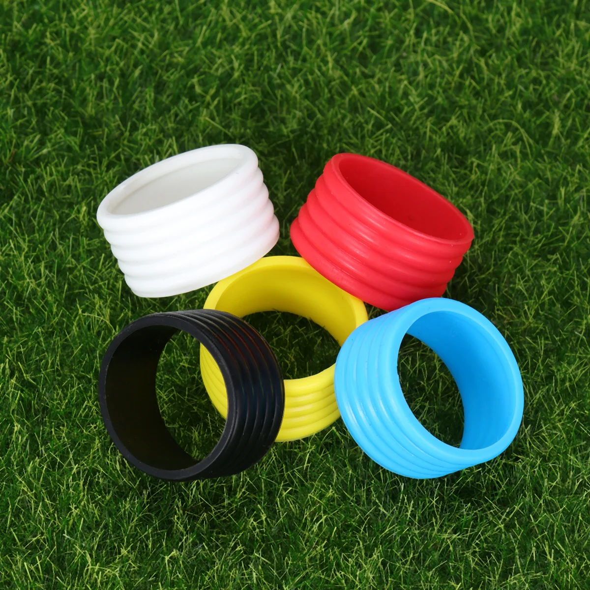 

5pcs Racket Grip Bands Soft Absorbent Overgrip For Tennis Squash Pickleball Handle Wrap Sweat Removal High Flexibility Fitness