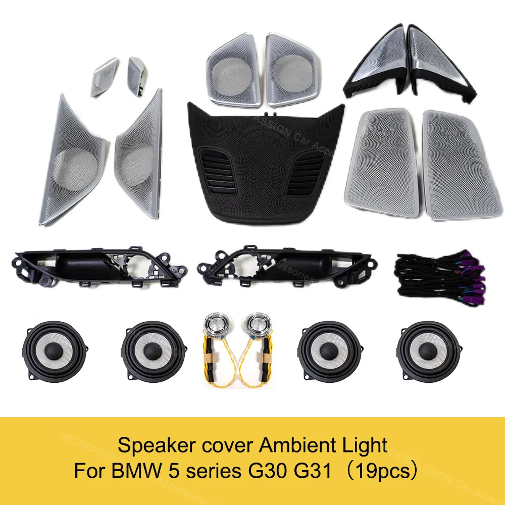 LED Speaker Cover Sfeerverlichting voor BMW 5 serie G30 G31 G38 leeslamp Centrale bediening Sfeerverlichting - afbeelding 1