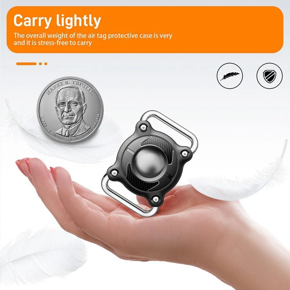 IP8 Waterproof Holder for Apple Airtag Protective Case Cover for Dog Cat Collar Locator Tracker for AirTag Anti Lost Shell