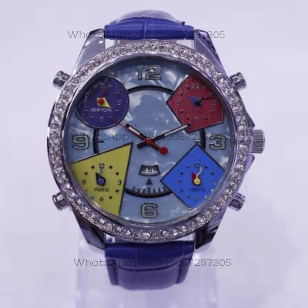 Quartz Belt Fashion Belt Couple Large Plate Boys and Girls Watch