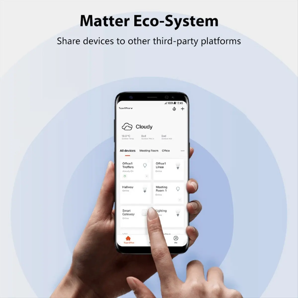 

2025 New Tuya Matter Thread Door Window Sensor USB Powered Smart Home Wireless Detector Work with Home
