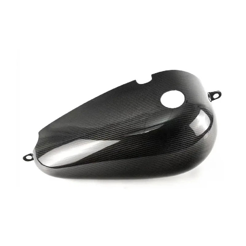 Hot selling The Motorcycle Accessory Carbon Fiber 3K Twill Glossy Fuel Tank Cover