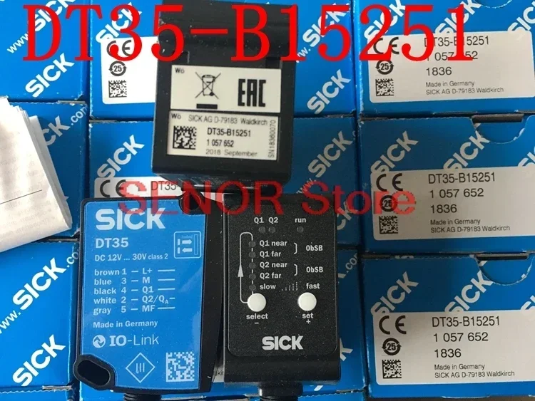 

Оригинальный датчик расстояния DT35-B15251 Артикул 1057652