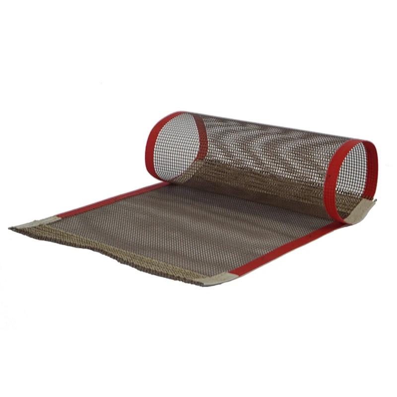 Manufacturer Of Anti-Cracking PTFE Mesh Conveyor Belts PTFE Coated Glass Mesh For Carpet MATS