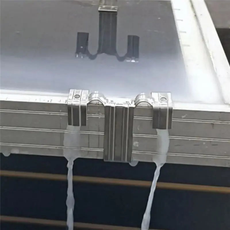 RALCA-30PCS Solar Panel Water Drainage Clips Buckle Plate Solar Panel Water Drain Clip For Solar Panel Draining 35MM