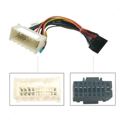 2din Car Radio Female ISO Radio Plug Power Adapter Wiring Harness Special for Hyundai Elantra santa fe tucson KIA Cerato harness