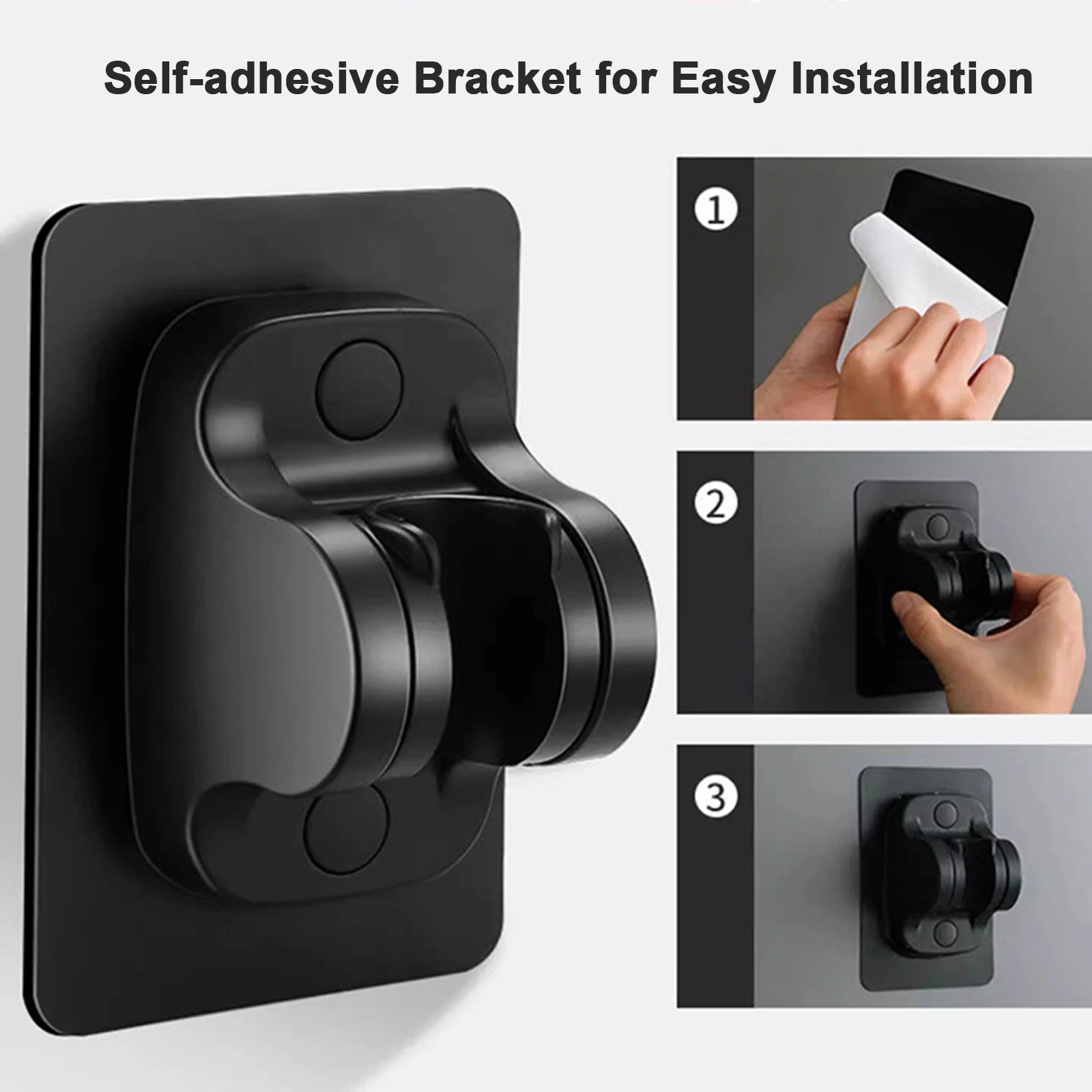 High Pressure Shower Head 5 Modes Handheld Adjustable Showerhead with Hose Water Saving One-Key Stop Spray Nozzle view 5