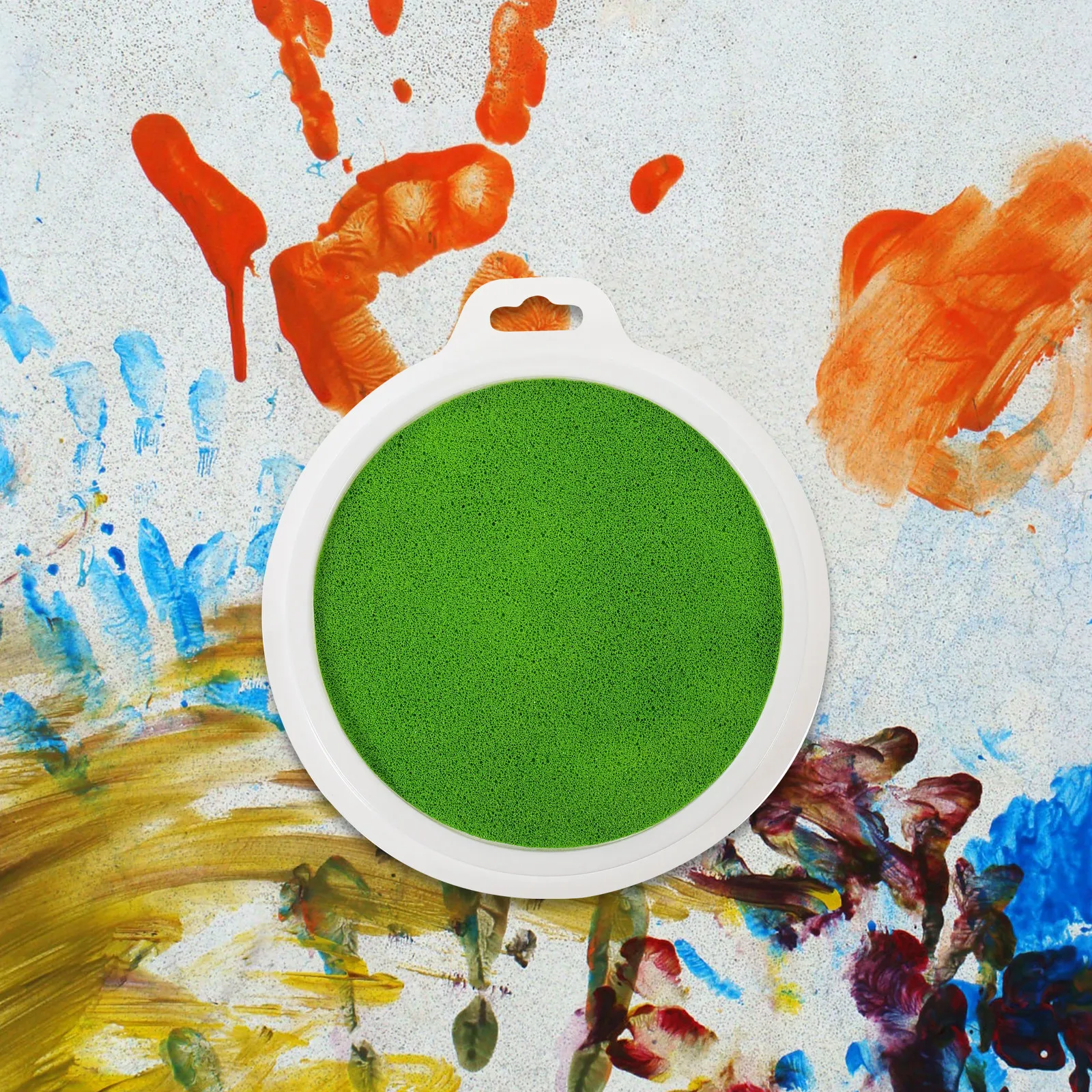 Finger Painting Hand Print Ink Pad Colorful Stamp Pads for Stamping Fingerprints