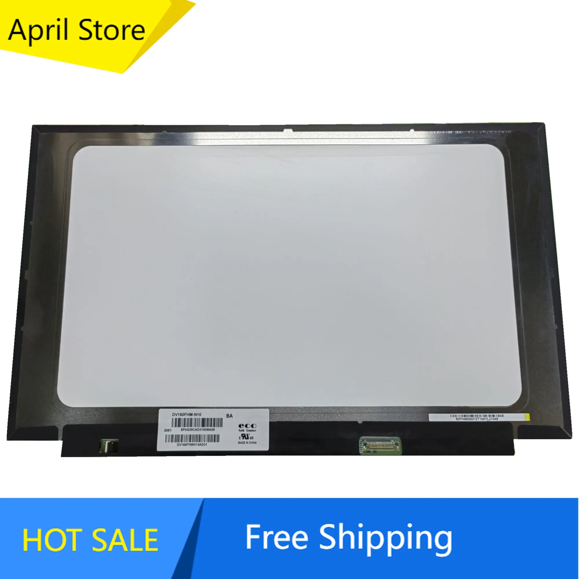 

DV160FHM-N10 DV160FHM N10 16.0 inch Laptop LCD Screen Panel Matrix 1920×1080 EDP 30pins