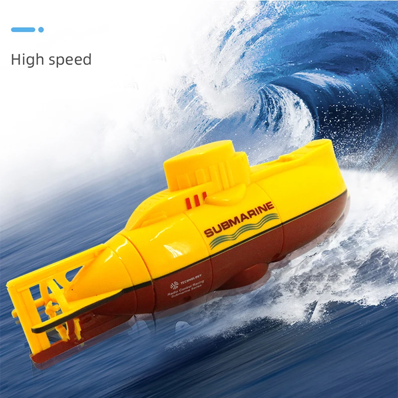 COOLBANK Mini RC Boat 6 Channel Remote Control Boat Ship Electric RC Submarine Toys Simulation RC Model Model Gift For Kids Boy