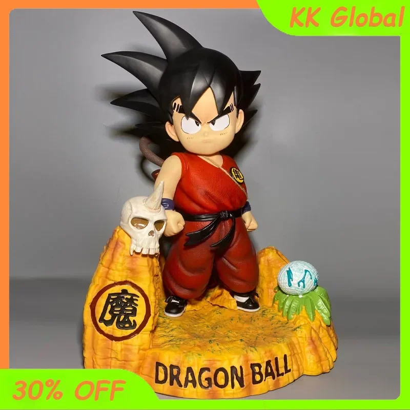 56cm Dragon Ball Son Goku Extra Large DT  Fighting  Wukong Statue Model Ornament Animation Display Figure Birthday Gift Toy Kids