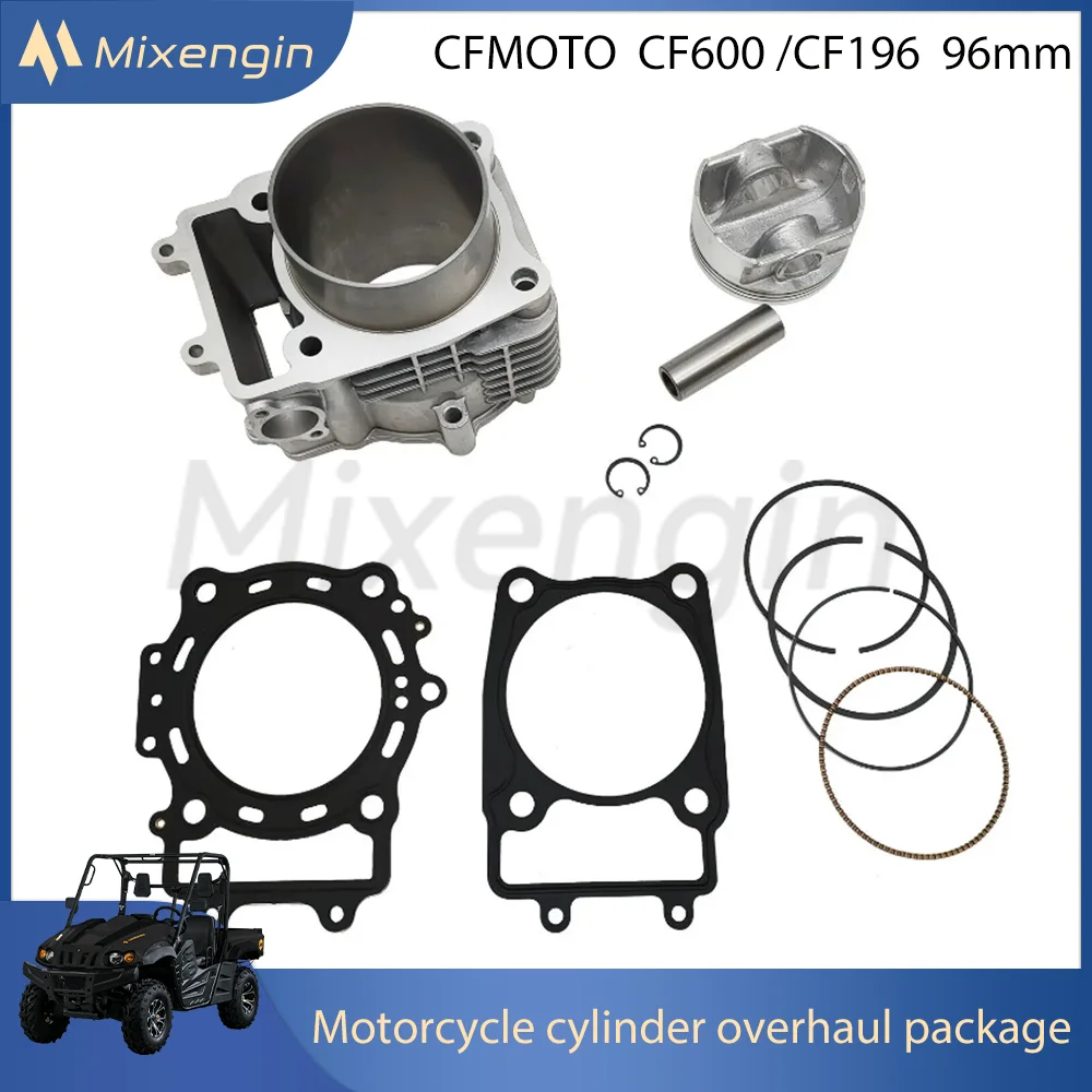 Комплект прокладок поршня мотоцикла для CFMOTO CF600 CF196 ATV UTV Диаметр цилиндра 96 мм 2011-0600 023100-0600