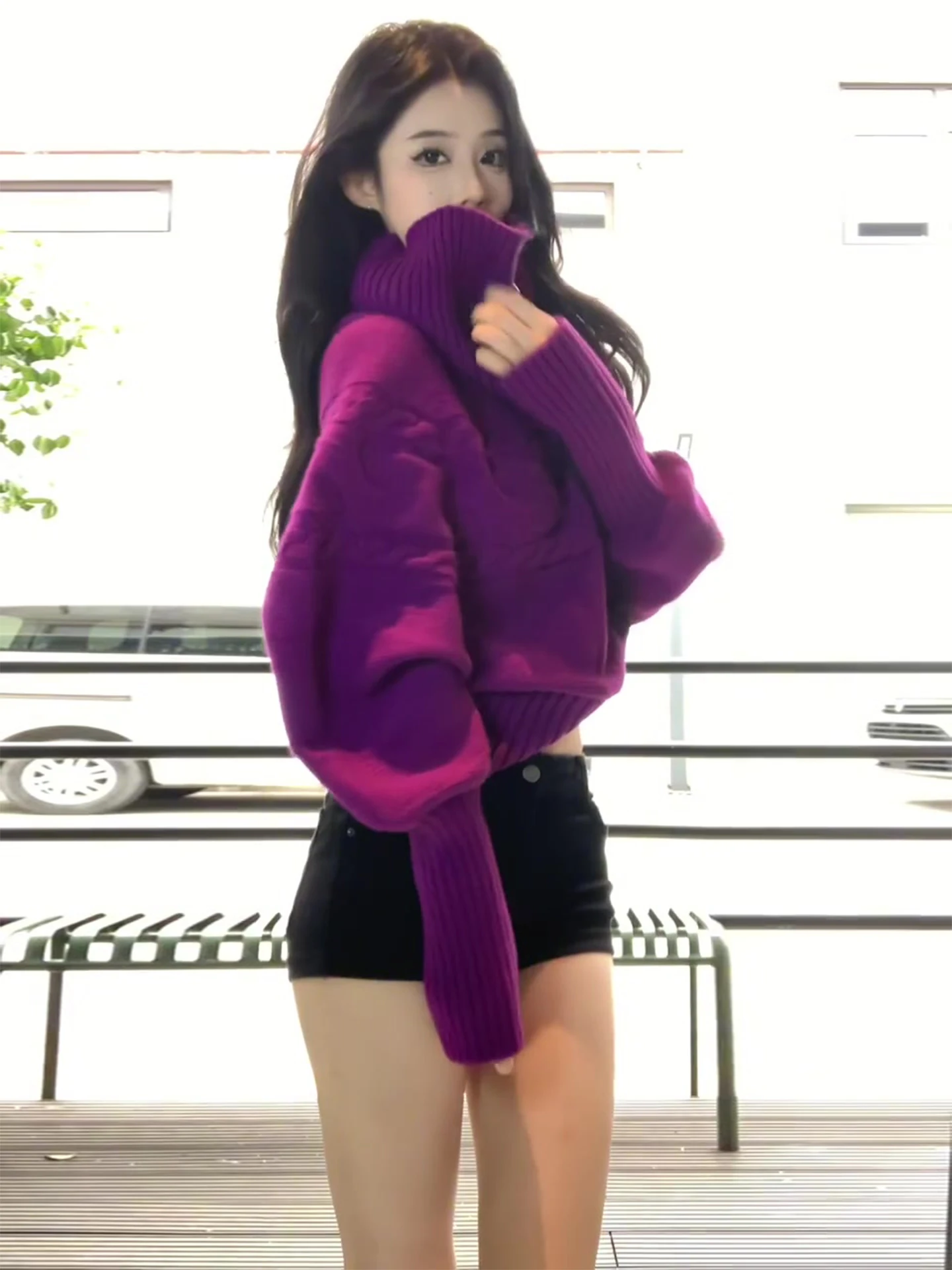 

Sweaters Jumpers Pullovers Women Knit Top Crochet Needle Ribbon Trim Club Night Party Gala Multicolor Elegant Fashion Forward BF