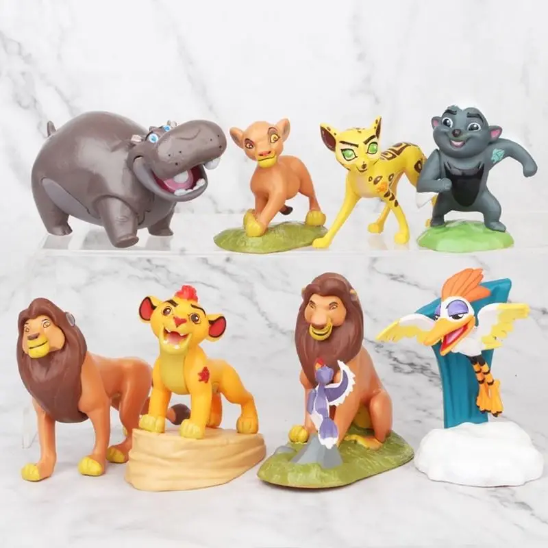 Disney Movie The Lion King Simba Nala Timon Figurine Model PVC Cartoon Classic Toy Cake Decoration Doll regalo di compleanno per bambini