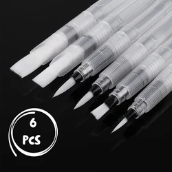 Watercolor Brush Pens, 6/12/18 pcs, Water Brush for Watercolor, Water Color Pen, Watercolor Paint Pens, Refillable Watercolor