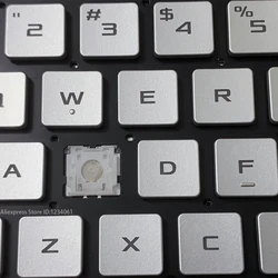 Silver Replacement Keycap Key For Asus ROG G14 Zephyrus GA401 GA401I GA401IU GA401IV GA401M GA401QH Laptop Keyboard KEY & Clips