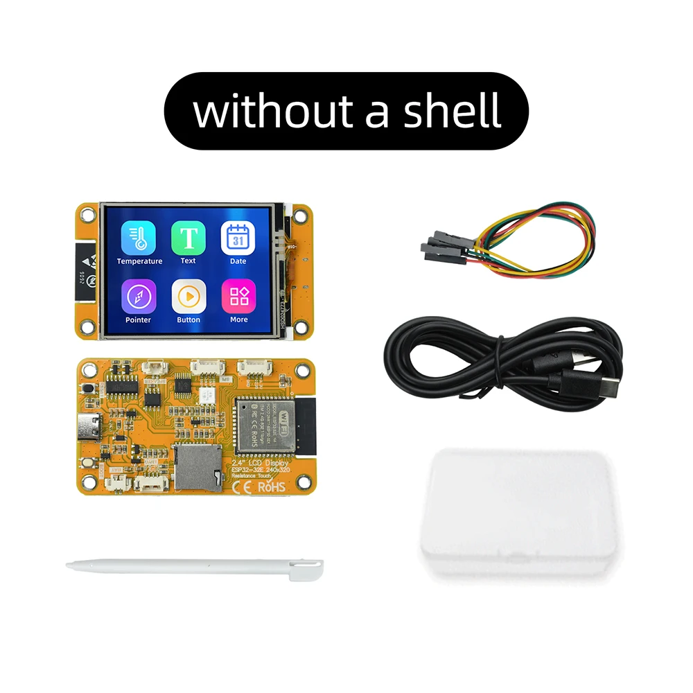 ESP32-32E 2.4 2.8-inch WiFi Bluetooth development board 240*320 intelligent display screen touch screen ST7789 Driver AI Chat