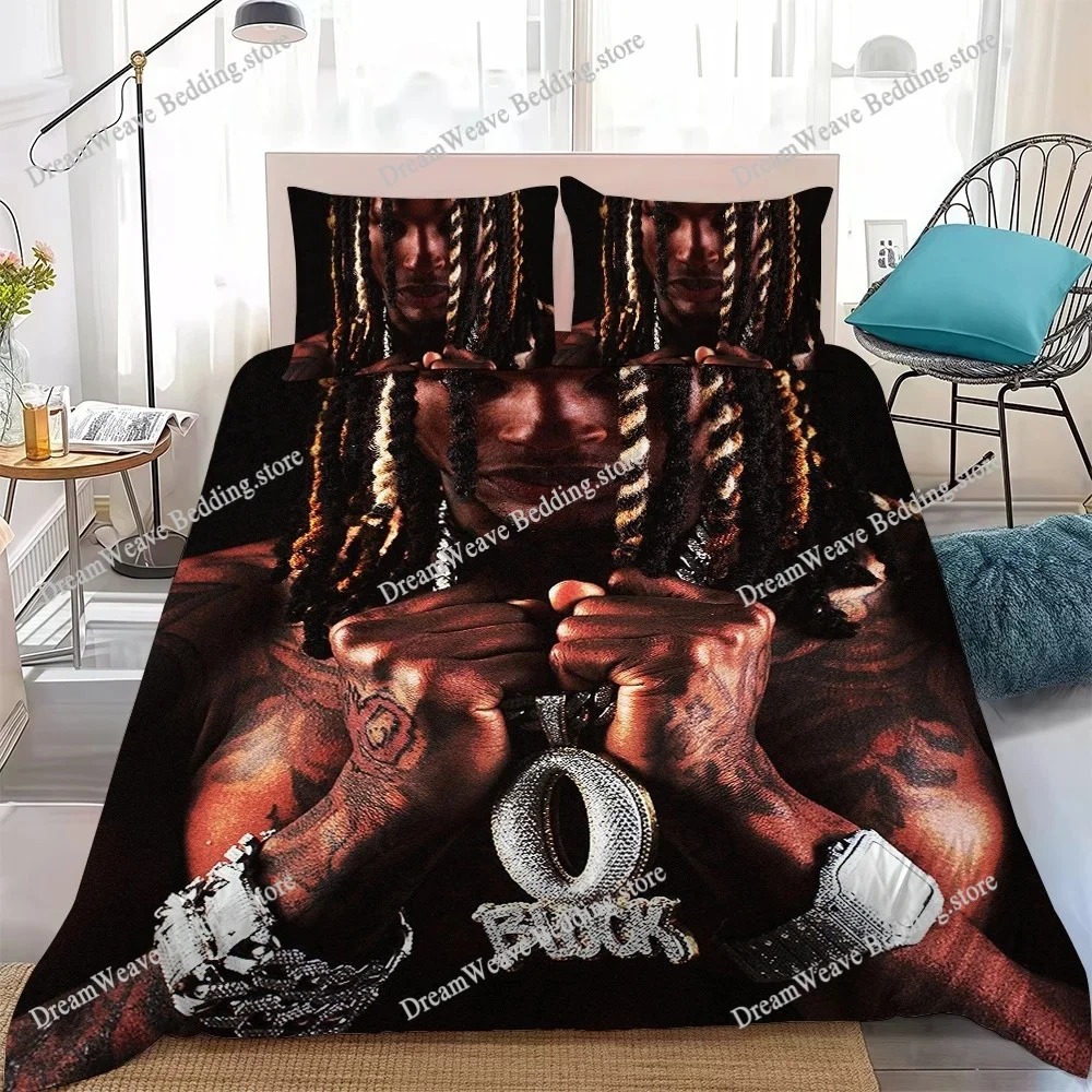 

Rapper K-King Cool V-Von Duvet Cover Set Home Style Bedding Soft Laundry Cotton Bed Student Dormitory Gift